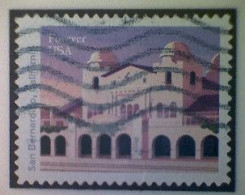 United States, Scott #5760, Used(o), 2023, San Bernardino Railway Station , (63¢), Multicolored - Used Stamps