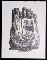 EX LIBRIS FRANCOIS D'AQUIN Per JEAN WATRINET L11-F02 #2 - Exlibris