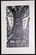 EX LIBRIS FRANCOIS D'AQUIN Per NINI BART BOS L11-F02 #2 - Exlibris