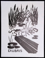 EX LIBRIS FRANCOIS D'AQUIN Per J SICARD L11-F02 - Exlibris