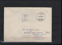 Jugoslavien Michel Cat.No. Cover IFOR Post (2) - Lettres & Documents