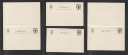 DANEMARK - Entier Postal Neuf - 1920/1930 - Carte Postal Avec Réponse Payée - Réf. 70-K - 7sur8 / Gris - 6 Scan - Interi Postali