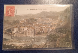 Le CHEYLARD, Mle VALLETON N° 24 ,Vue Générale, CARTE TRES RARE - Le Cheylard