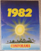 Petit Calendrier Poche 1982 Magasin Enseigne Conforama - Small : 1981-90