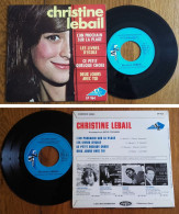 RARE French EP 45t BIEM (7") CHRISTINE LEBAIL «L'an Prochain Sur La Plage» (1965) - Verzameluitgaven