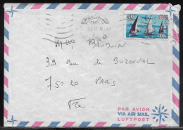 Egypt. Stamp Sc. C173 On Air Mail Letter, Sent From Cairo On 8.03.1981 To France - Cartas & Documentos