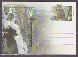 POLAND. 2002/Park Narodowy Gor Stolowych - European Eagle-Owl.. PostCard/unused. - Neufs