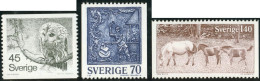 FAU5  Suecia Sweden  Nº 972/74   1977  MNH - Autres & Non Classés