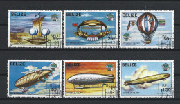 Belize 1983 Aviation History  Y.T. 636/641 (0) - Belize (1973-...)