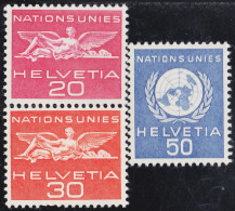 Suiza Switzerland  405/07 S Naciones Unidas MNH - Autres & Non Classés