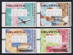 Suiza Distribuidores 16/19 Sellos De Franqueo Transportes Postales MNH - Autres & Non Classés