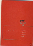 Suiza 1987 Año Completo En Carpeta Oficial PTT - Sonstige & Ohne Zuordnung