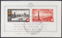 Suiza Switzerland HB 7 1942 Para Los Samaritanos Y El Regalo Nacional Fiesta N - Altri & Non Classificati