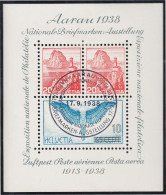 Suiza Switzerland HB 4 1938 Exposición Filatélica Nacional De Aarau MH - Autres & Non Classés