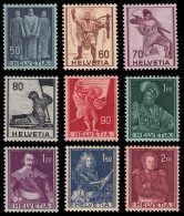 Suiza Switzerland 358/66  1941 Serie Histórica MH - Autres & Non Classés