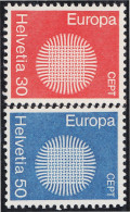 Suiza Switzerland 855/56 1970 Europa MNH - Altri & Non Classificati