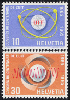 Suiza Switzerland 756/57 1965 Unión Internacional De Telecomunicaciones MNH - Altri & Non Classificati