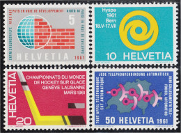 Suiza Switzerland 673/76 1961 Sellos De Propaganda MNH - Altri & Non Classificati