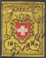 Suiza Switzerland 15 1850 Cruz Blanca Sin Marco Usado - Autres & Non Classés