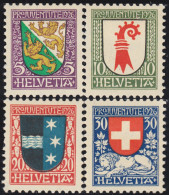 Suiza Switzerland 222/25 1926 Escudo De Armas De Cantones O Suiza MH - Autres & Non Classés