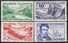 Suiza Switzerland 250/53 1931 Alexandre Vinet Lagos MH - Andere & Zonder Classificatie