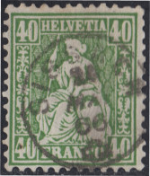 Suiza Switzerland 39 Lettre Suisse Geneve 40 Franco Pour La France 1864 Verde  - Autres & Non Classés