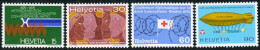 TRA2 Suiza Switzerland  Nº 976/79  1975   MNH - Other & Unclassified