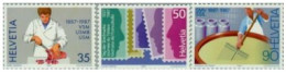 VAR2 Suiza Switzerland  Nº 1284/86  1987  Aniversarios Y Aconteciomientos Lujo - Altri & Non Classificati