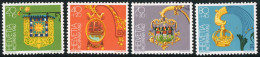 BA2/S Suiza Switzerland  Nº 1152/55  1982 Por La Patria Insignias Hoteleras Lu - Altri & Non Classificati