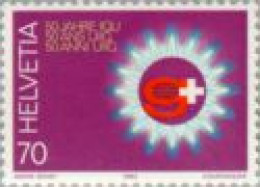 Suiza - 1145  - 1981 50º Aniv. De La Unión Inter, De La Industria De Gas Llama - Autres & Non Classés