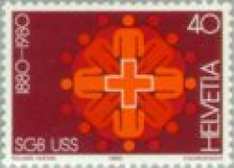 Suiza - 1115 - 1980 Cent. De La Unión Sindical Suiza Símbolo Lujo - Andere & Zonder Classificatie