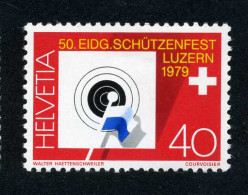 Suiza - 1077 - 1979 50ª Fiesta Federal De Tiro Lucerne Lujo - Andere & Zonder Classificatie