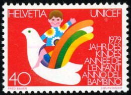 FAU1/S Suiza Switzerland  Nº 1093  1979  Año Inter. Del Niño Paloma Y Niño Luj - Otros & Sin Clasificación