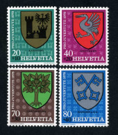 Suiza - 1072/75 - 1978 Por La Juventud Escudos Comunales Lujo - Other & Unclassified