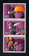 VAR1/S Suiza Switzerland  Nº 1064/66   1978  Seguridad En  El Trabajo Protecci - Other & Unclassified