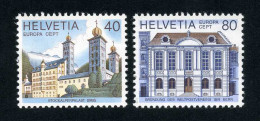 Suiza - 1058/59 - 1978 Europa Monumentos Históricos Lujo - Sonstige & Ohne Zuordnung