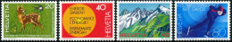 DEP7/S Suiza Switzerland  Nº 1009/12   1976  MNH - Andere & Zonder Classificatie