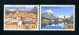 Suiza - 1024/25 - 1977 Europa Paisajes Lujo - Otros & Sin Clasificación