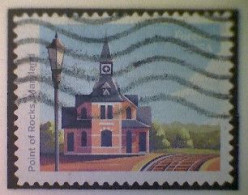 United States, Scott #5758, Used(o), 2023, Railway Stations: Point Of  The Rocks Station, Forever (63¢), Multicolored - Used Stamps