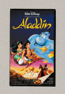 3 Cassettes VHS Walt Disney Aladin Le Retour De Jafar Et Mulan - Dibujos Animados