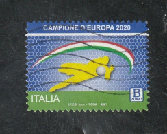 ITALIE   2021  Y.T. N° Champion  D'Europe  Oblitéré - 2021-...: Used