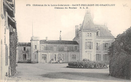 44-SAINT PHILBERT DE GRANDLIEU-CHATEAU DU ROCHER-N°430-C/0063 - Saint-Philbert-de-Grand-Lieu