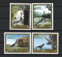 Cuba 1997 Birds & Tourism  Y.T. 3659/3662 (0) - Used Stamps