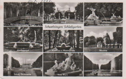 6681 - Schwetzingen - Wasserspeiende Vögel, Apollotempel, Schloss Gartenseite, Badehaus Und Wasserglocke - Schwetzingen
