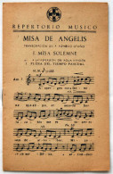 Repertorio Músico. Misa De Angelis - P. Nemesio Otaño (transc.) - Arts, Hobbies