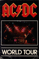 AC/DC World Tour Hells Bell. Programa Gira 1980 - Arte, Hobby