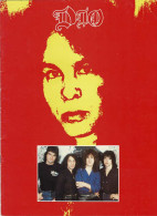 Dio Tour Book C.1983. Programa Gira + Entrada - Bellas Artes, Ocio