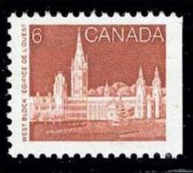 Canada (Scott No. 942 - Parlement) [**] De Carnet / From Booklet - Timbres Seuls