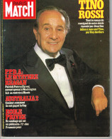 PARIS MATCH N°1793 Du 07 Octobre 1983 Tino Rossi - PPDA - Australia 2 - Ecole Privée - Allgemeine Literatur