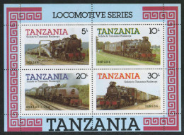 TRA2  Tanzania  HB 41  1986 Tren Train  MNH - Tanzania (1964-...)